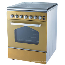 New Design 4 Queimadores Free Standing Gas Fogão Forno